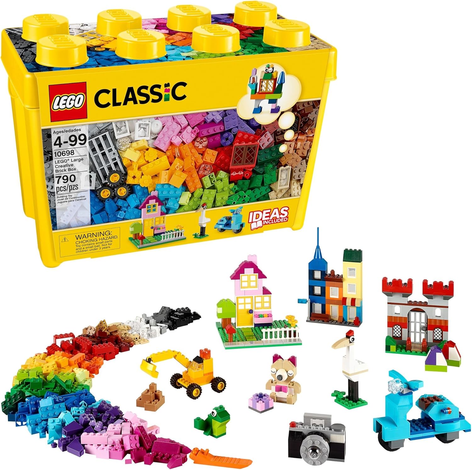 LEGO Classic Large Creative Brick Box 10698 for Endless Fun