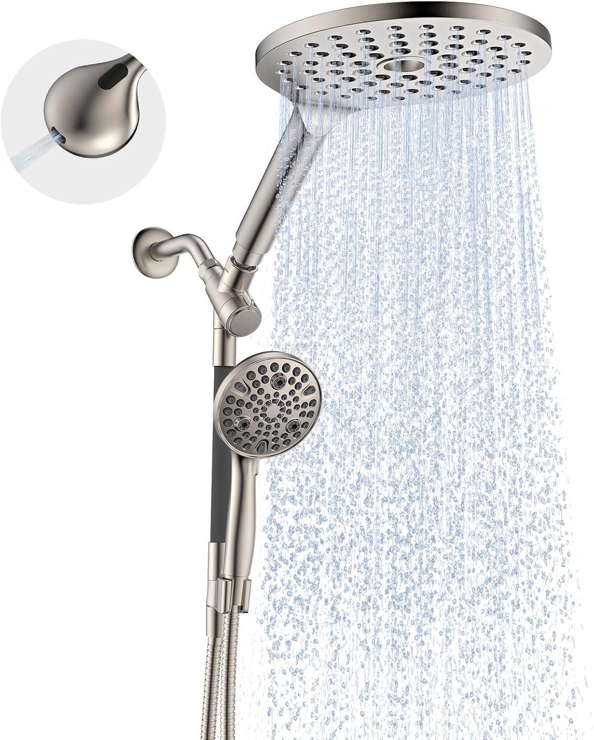 Dual Handheld Shower Head Combo for Ultimate Shower Experience