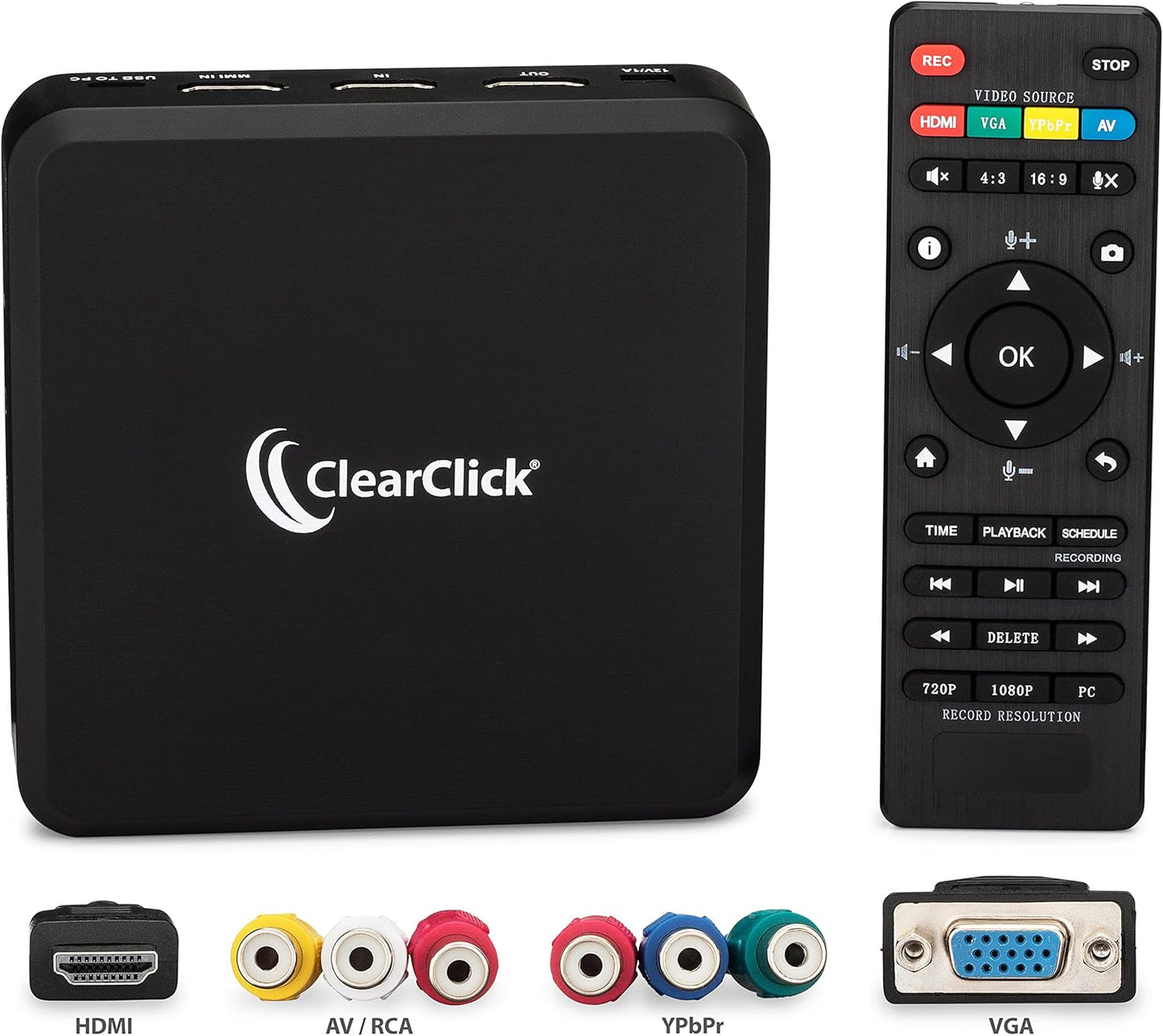 ClearClick HD Capture Box for Streaming and Recording Video