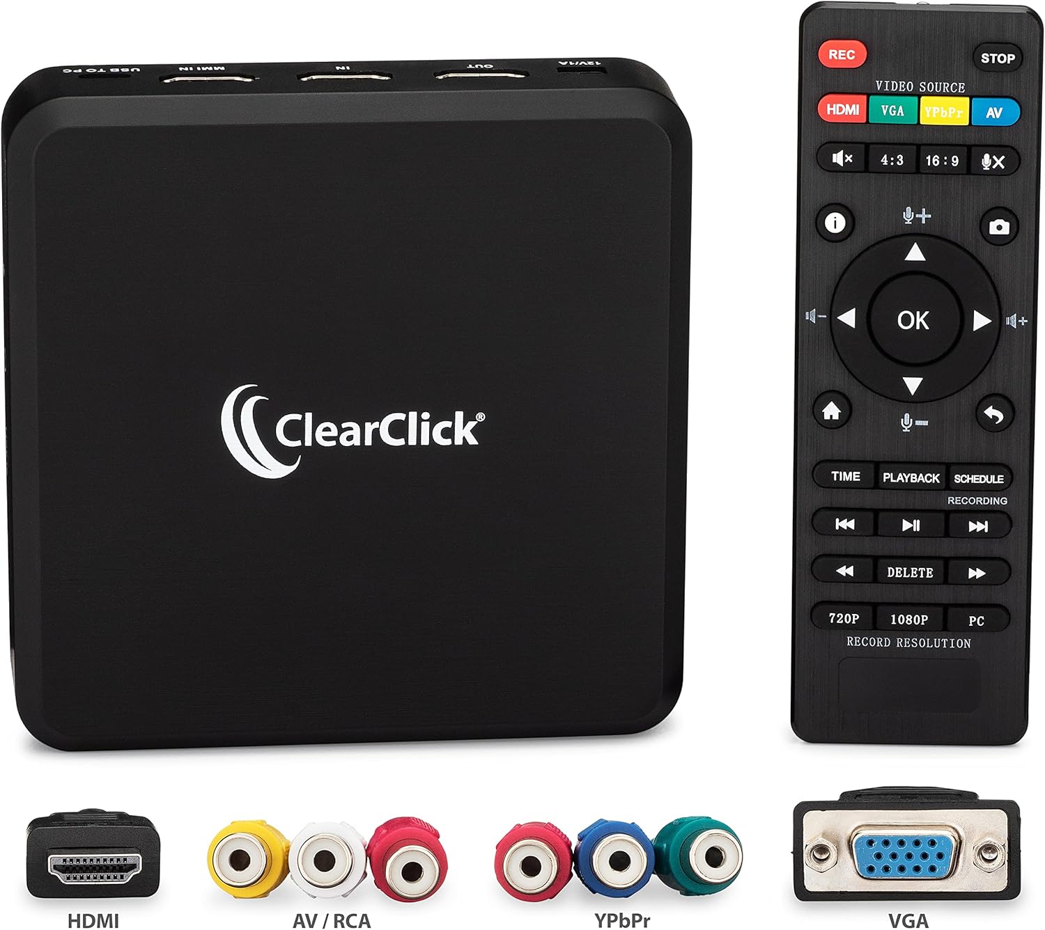 ClearClick HD Capture Box for Streaming and Recording Video