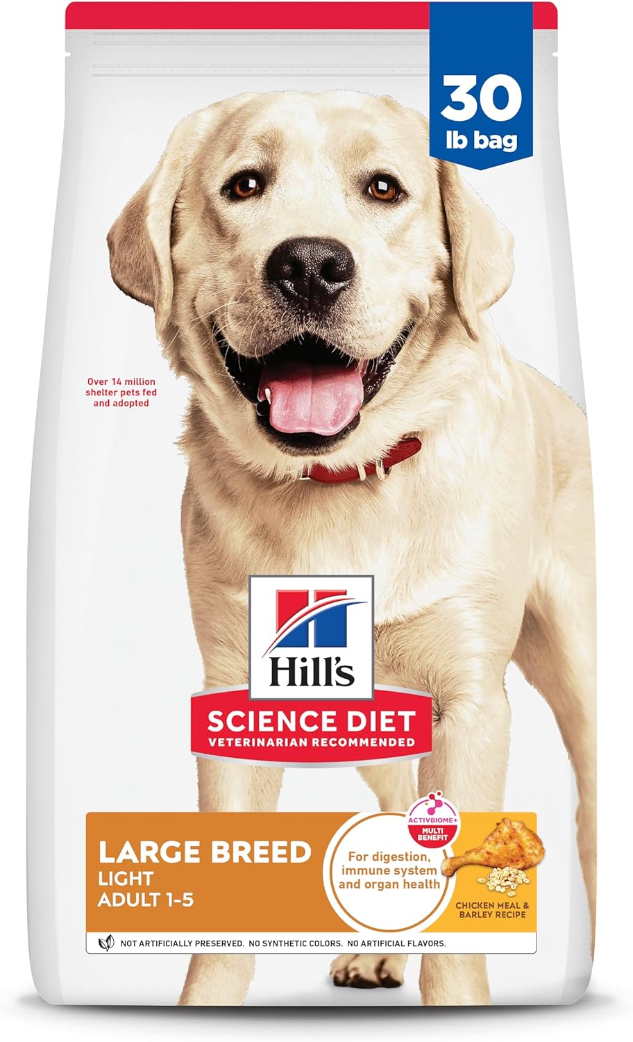 Hill's Science Diet Large Breed Light Dry Dog Food for Weight Control