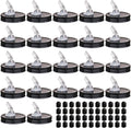 Mason Jar Pour Spouts - Leak-Proof 22-Pack with Extra Caps