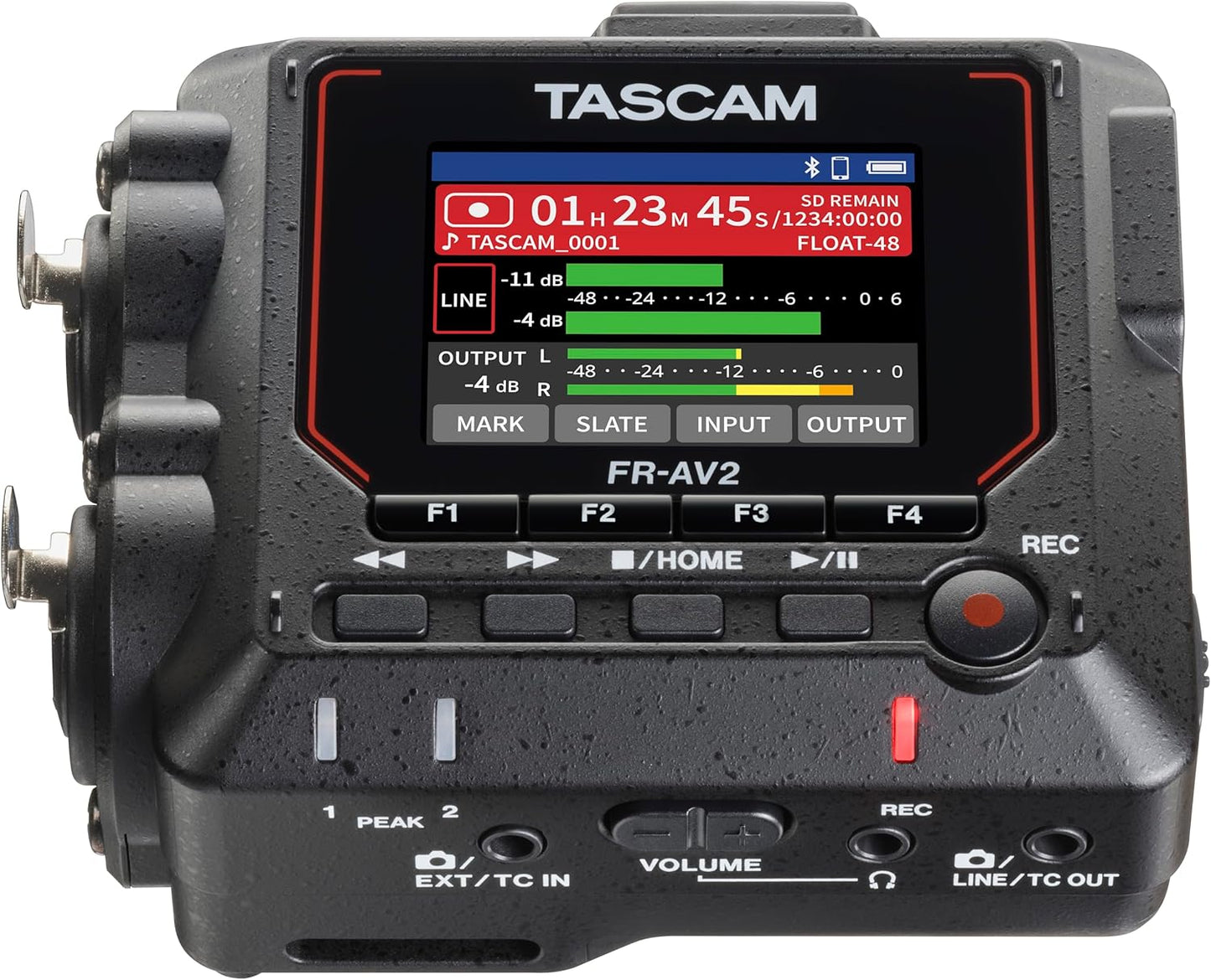 TASCAM FR-AV2 Compact 32-Bit Float Field Recorder for Videographers