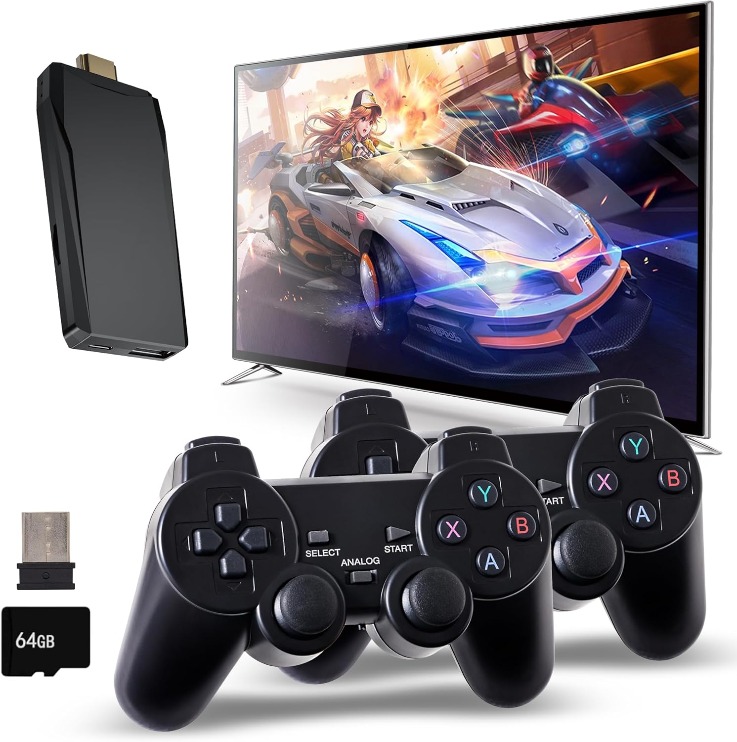Retro Game Console with 20000+ Games and 4K HD Output