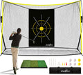 LIBERRWAY Heavy Duty Golf Net - Ultimate Home Swing Practice!