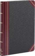 Columnar Book Record Ruled 300 Pages - Durable Black Logbook