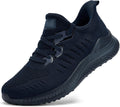Mens Wide Sneakers Slip On Memory Foam Walking Shoes - Lightweight is