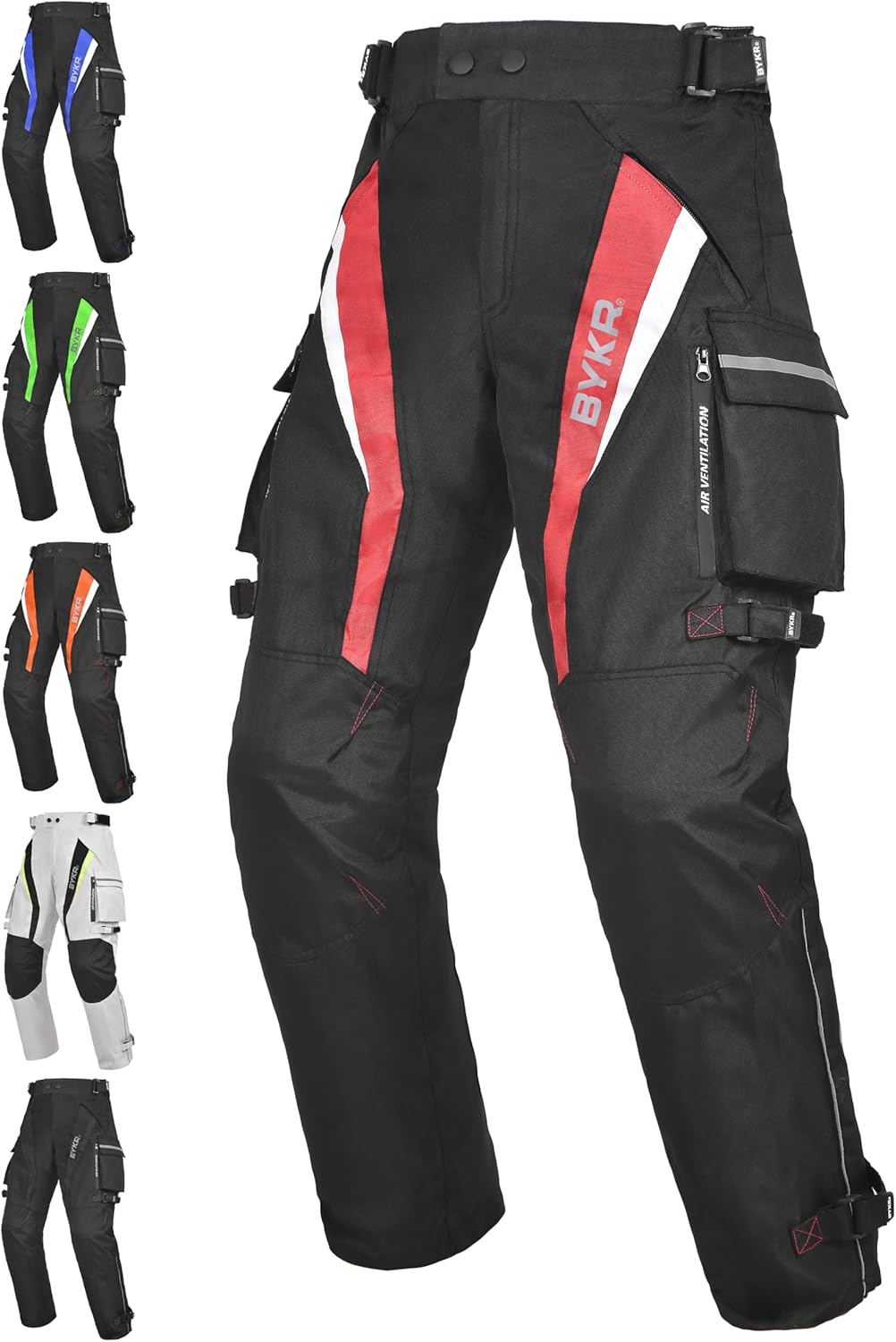 Motorcycle Pants for Men and Women Armored Cordura Overpants