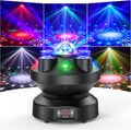 DJ Strobe Party Lights RGBW Disco Ball - Rotatable 540 Rave Light