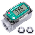 1 Inch Digital Turbine Fuel Flow Meter - Accurate 1% Readings