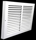 HVAC Premium 24in x 6in Baseboard Return Air Grille - Flush Fit