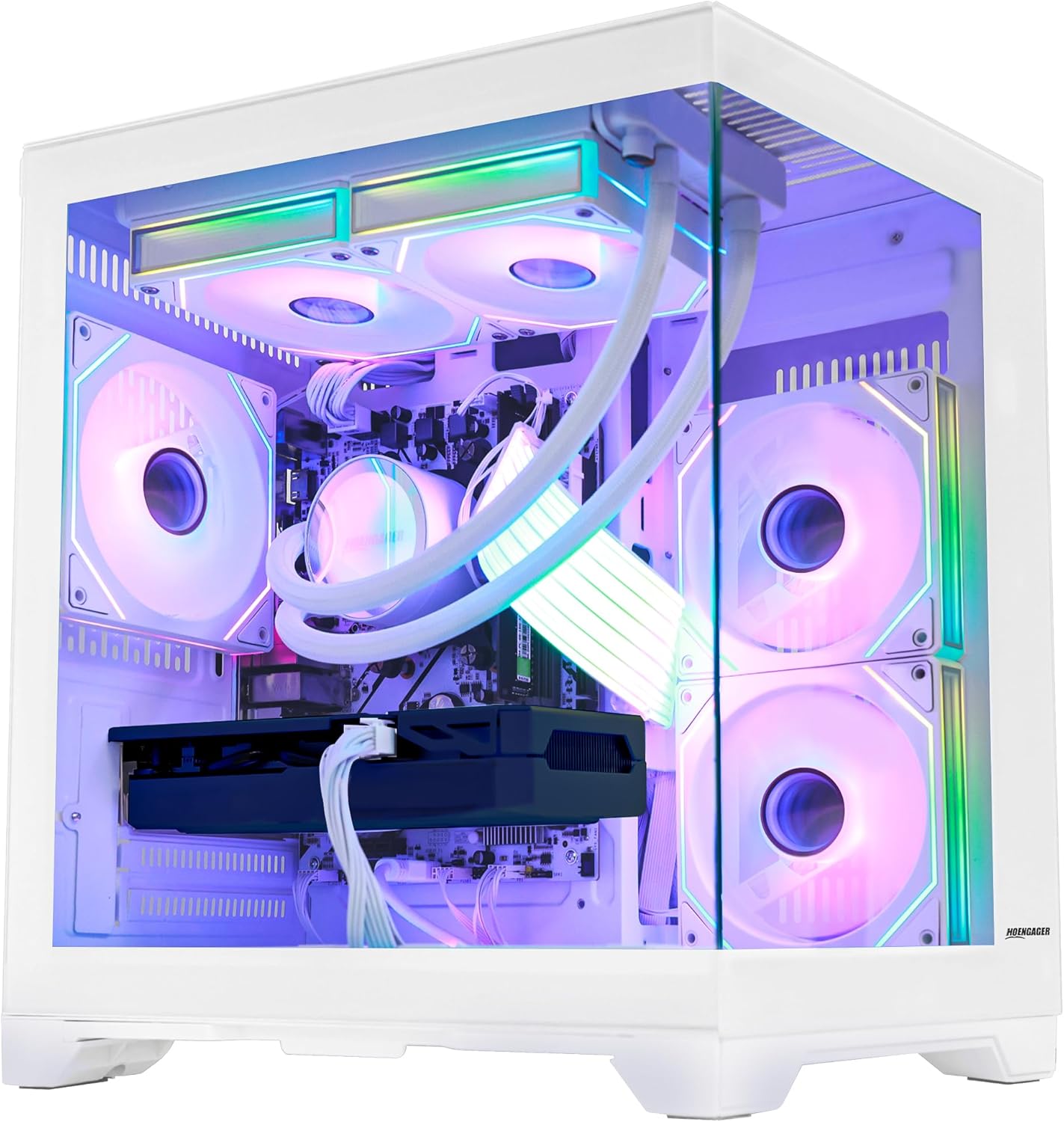 Hoengaegr Panorama Gaming PC with RTX 5070 and Ryzen 7 Power