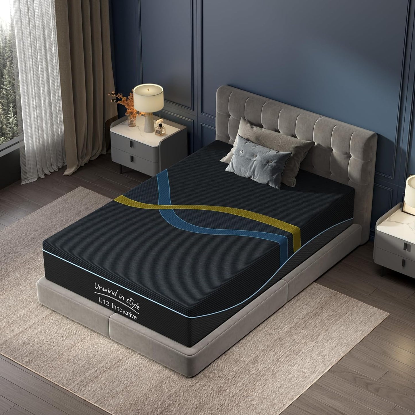 10 inch Twin Mattress with Multi-Layer Memory Foam Comfort