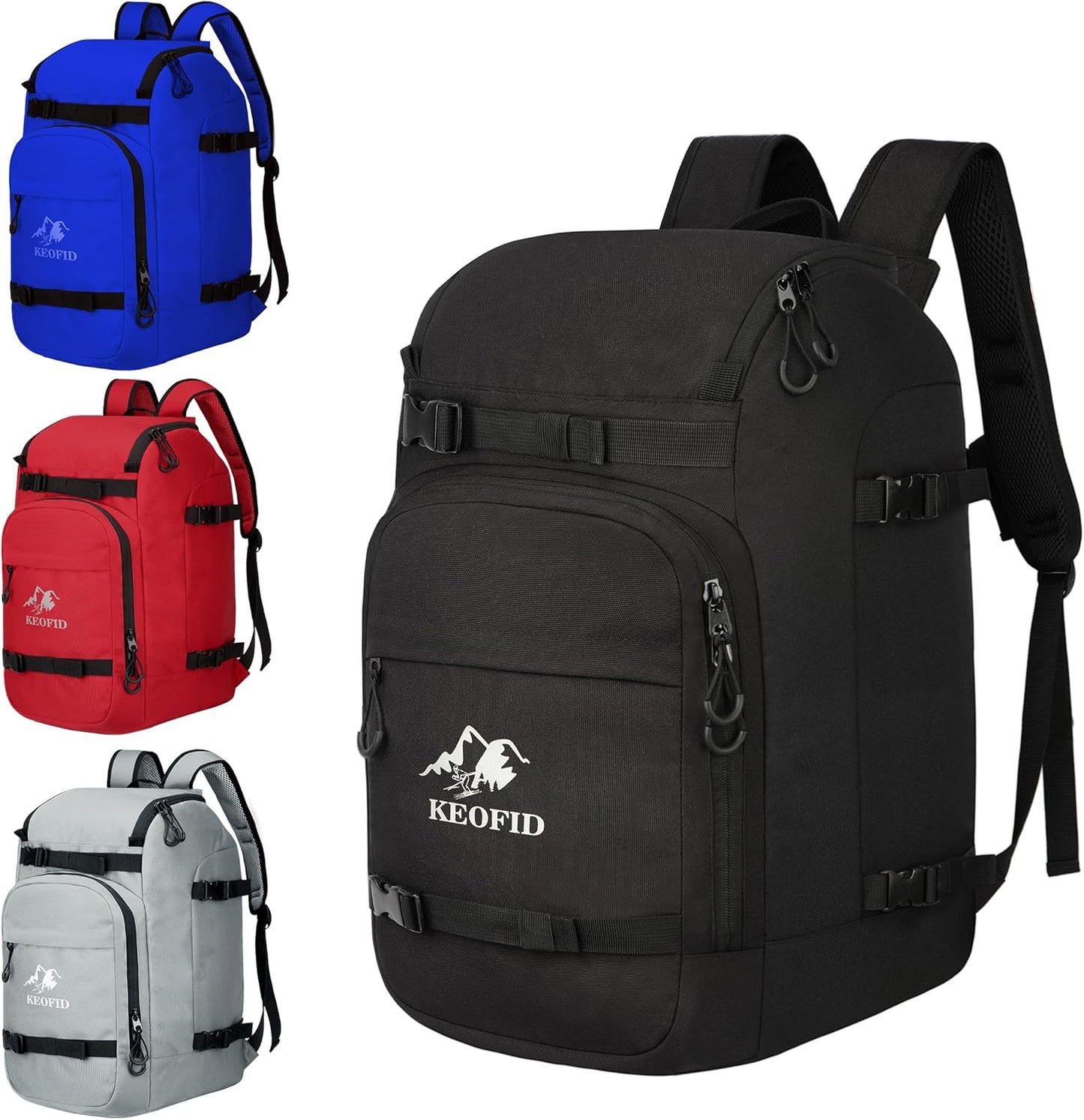 KEOFID 50L Ski Boot Bag - Waterproof & Spacious!