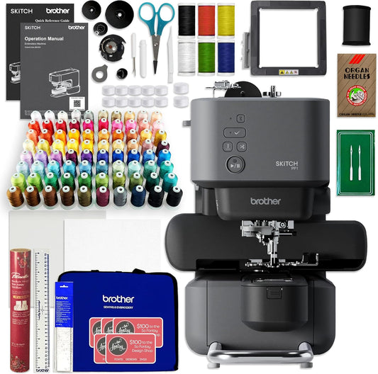 Brother Skitch PP1: Deluxe Embroidery & 86 Spools Thread