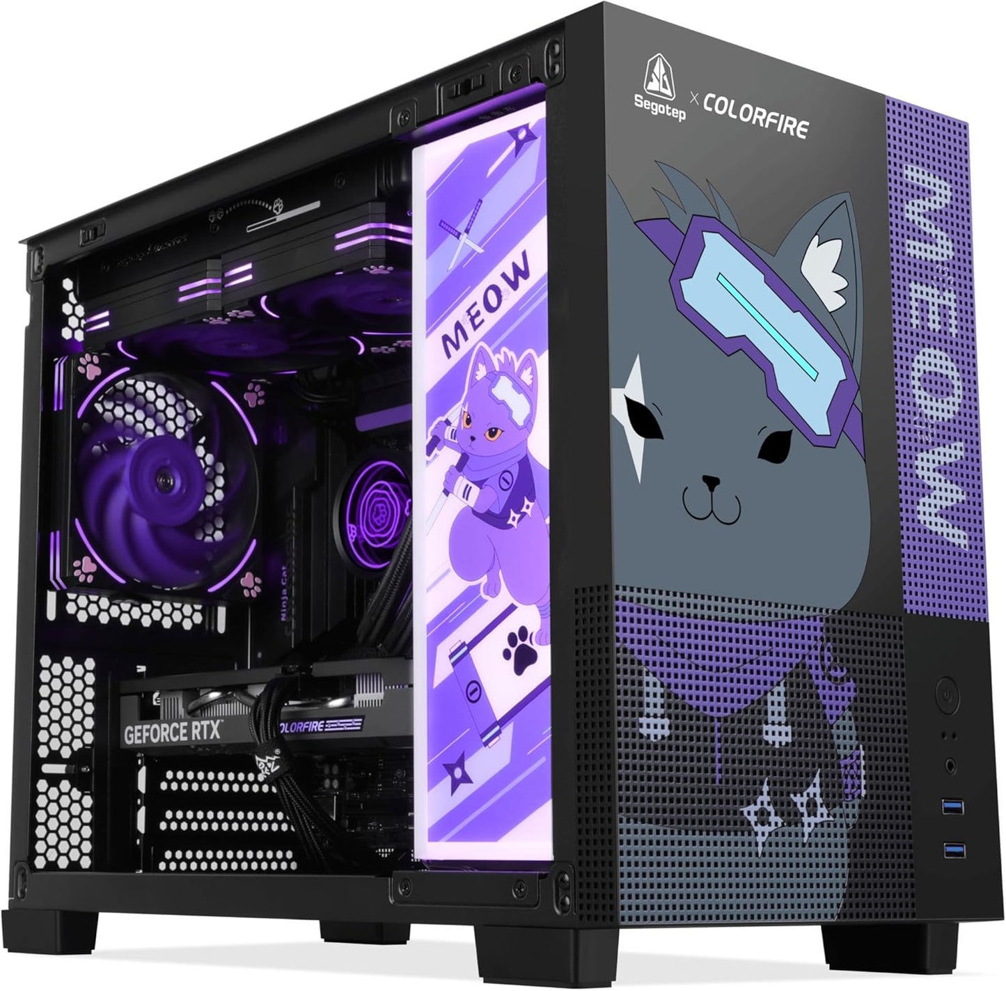 Segotep Memphis-S Ninja Edition M-ATX Mini Tower PC Case Review