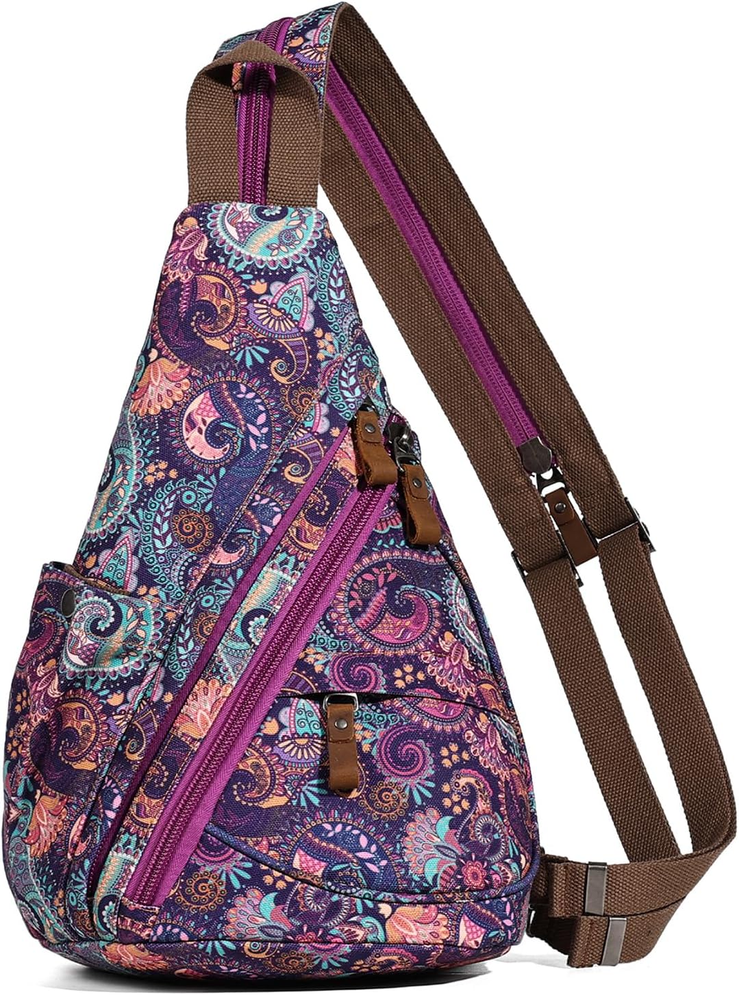 KL928 Canvas Sling Bag - Versatile Crossbody Backpack for All