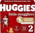 Huggies Little Snugglers Baby Diapers Size 2 - Gentle, Leak Protection