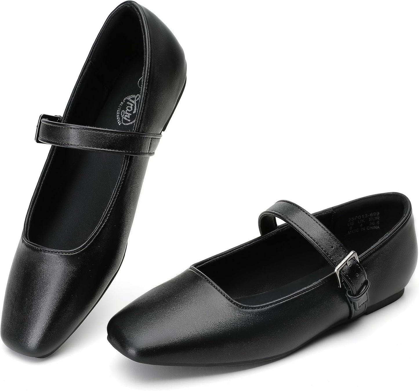 Trary Mary Jane Shoes Women Woven Flats for Stylish Comfort
