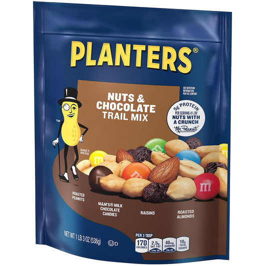 Nut and Chocolate Trail Mix for On-the-Go Snacking Delight