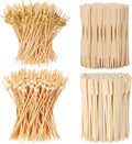 400 Eco Bamboo Cocktail Picks by Sublaga - Stylish & Sustainable