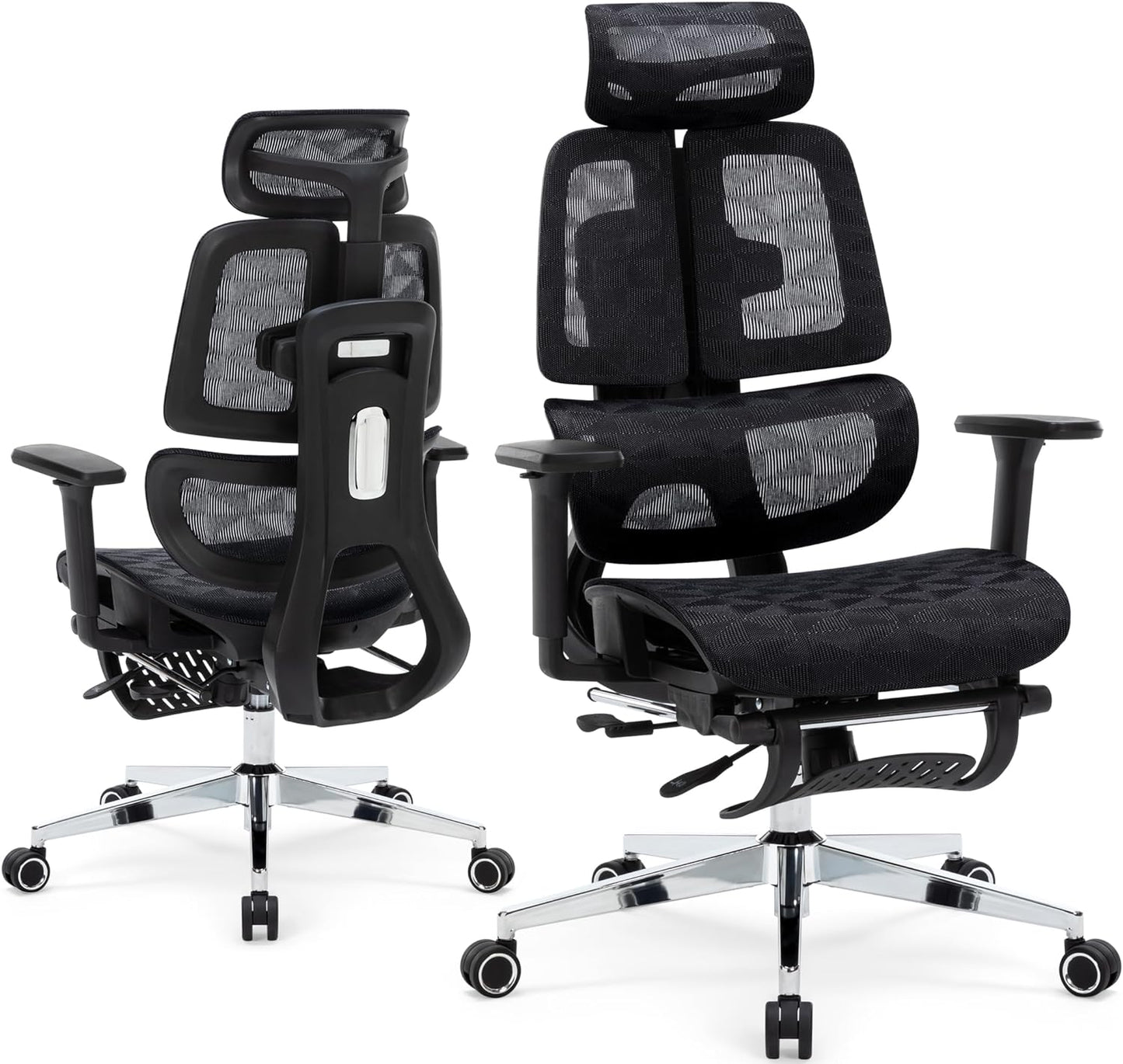 Ergonomic Big & Tall Office Chair with 4D Arms