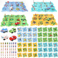 Puzzle Racer Kids Car Track Set for Ages 2-5 - Montessori Play