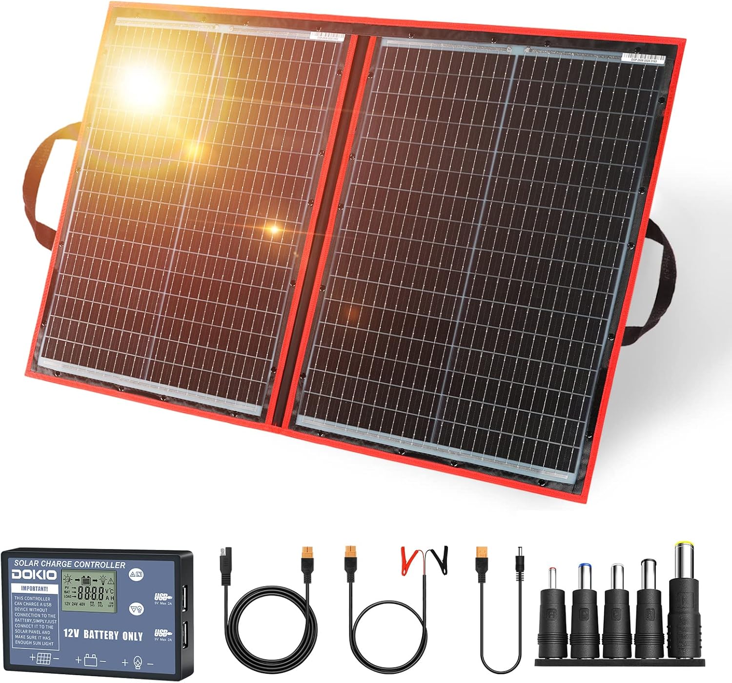 DOKIO 100W Portable Foldable Solar Panel Kit Review