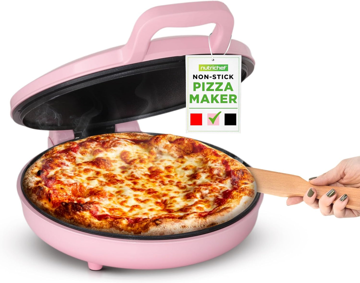 NutriChef Countertop Pizza Maker for Perfect Personal Pizzas