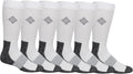 Columbia Men's Moisture Control Crew Socks (6-Pack) - Dry, Cushioned