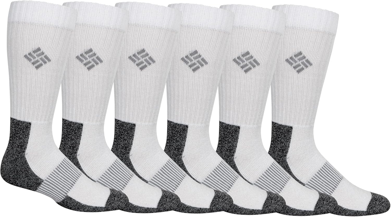Columbia Men's Moisture Control Crew Socks for Active Comfort