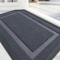 Front Door Mat Indoor Outdoor Entrance Doormat - Waterproof, Low