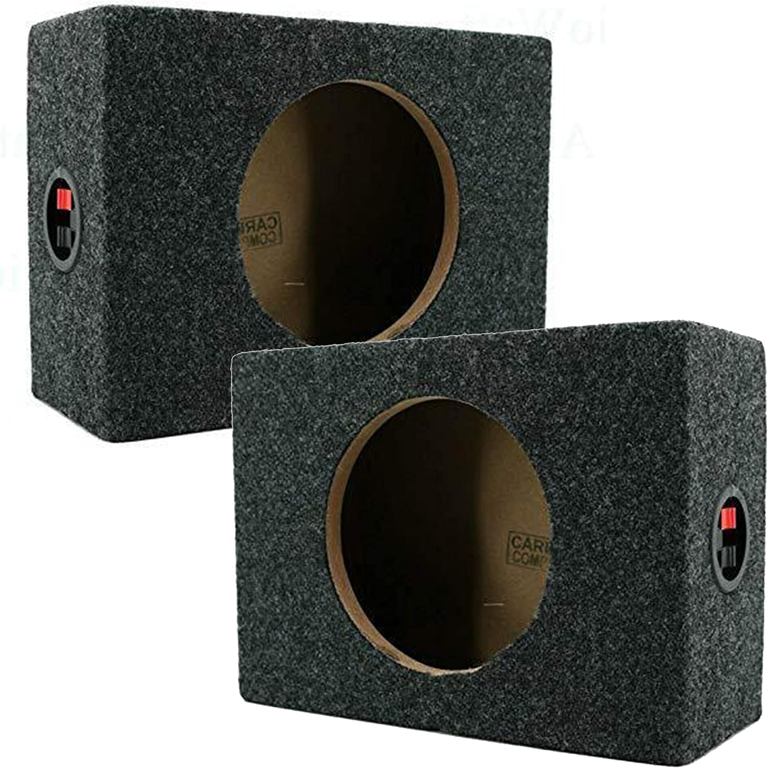 2X Audiotek CA-65CB 6.5-Inch Vented Speaker Box Enclosure