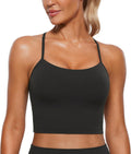 CRZ YOGA Womens Butterluxe Y Back Longline Sports Bra - Soft