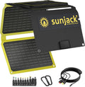SunJack 40 Watt Foldable Solar Panel - Compact Camping Power