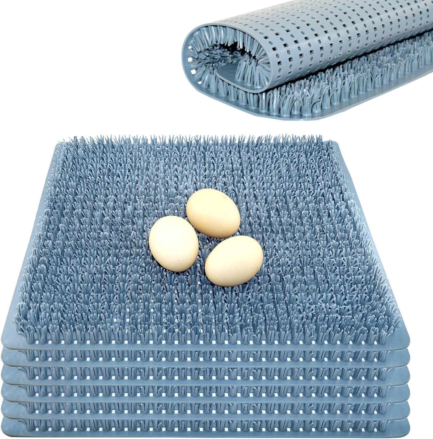 WORLEYX 6PCS Washable Chicken Nesting Pads for Coops