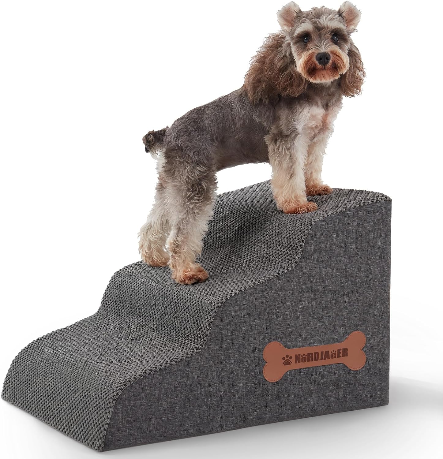Dog Stairs 3-Step for Small Dogs and Cats to Access Furniture