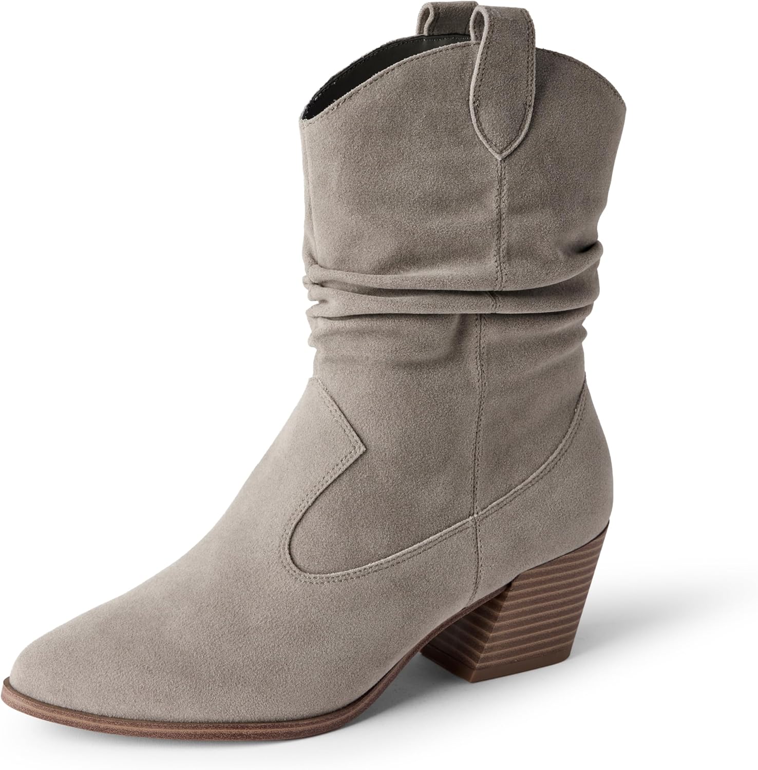 Mid Calf Western Fashion Boots for Women - Stylish Comfort