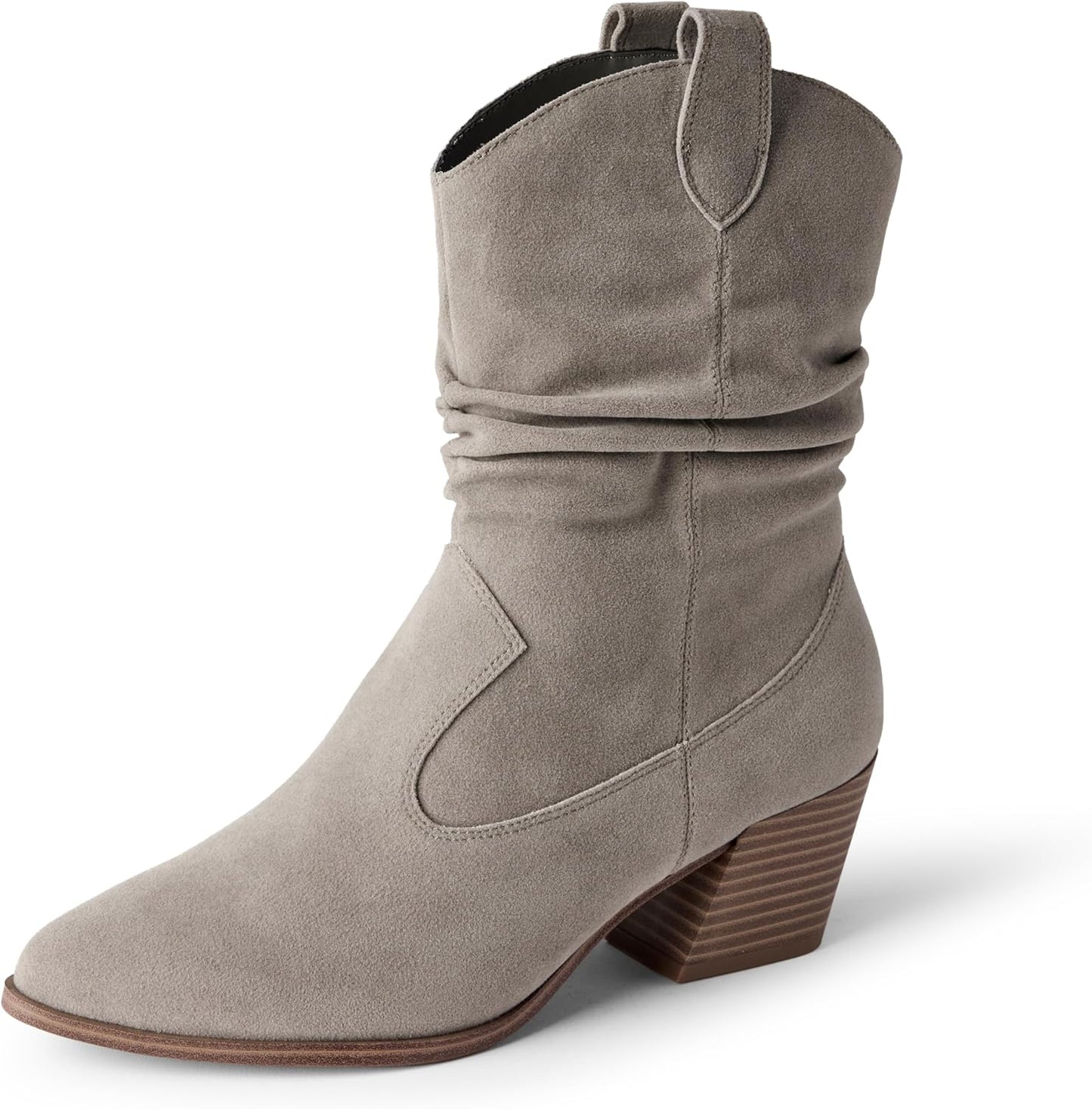 Mid Calf Western Fashion Boots for Women - Stylish Comfort