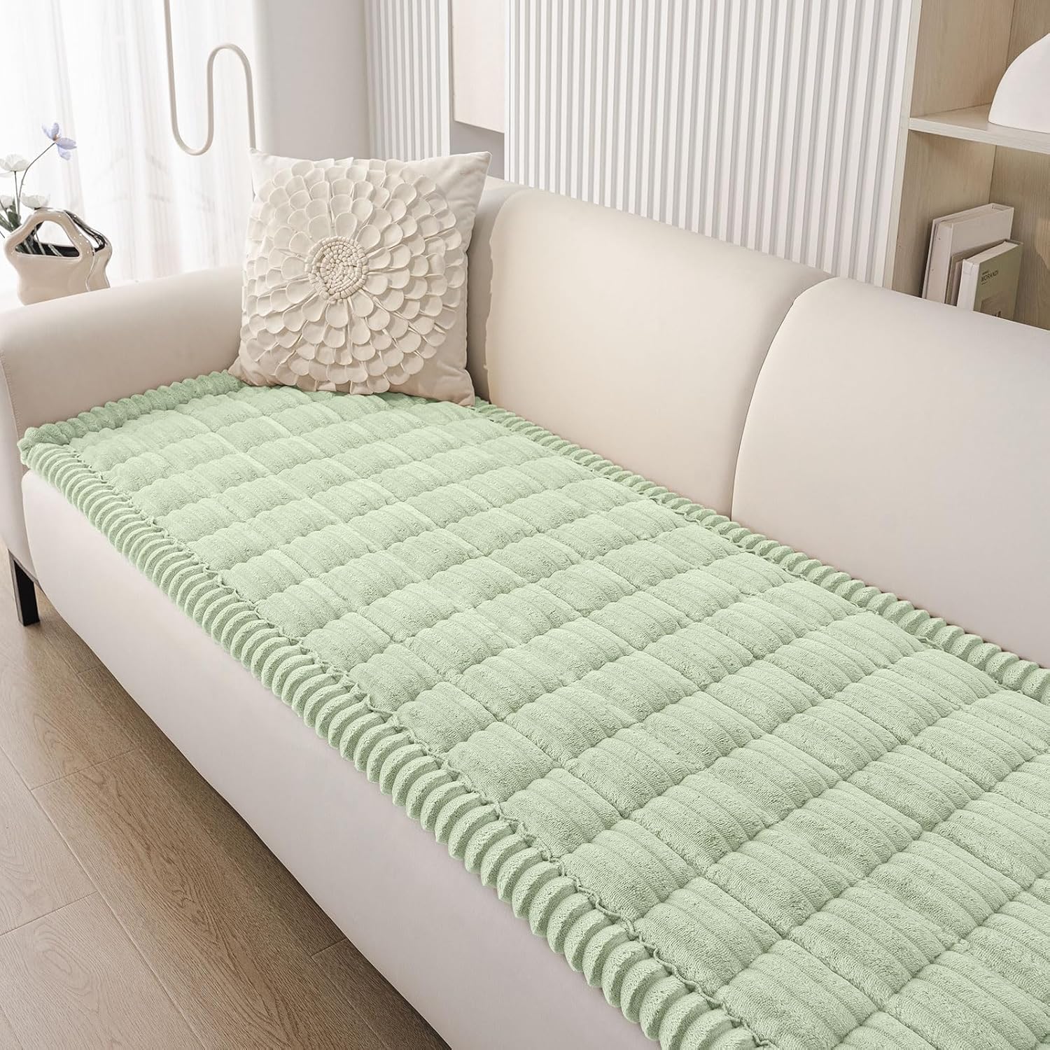 Smiry Couch Cover for Dogs Washable Non Slip Pet Protector
