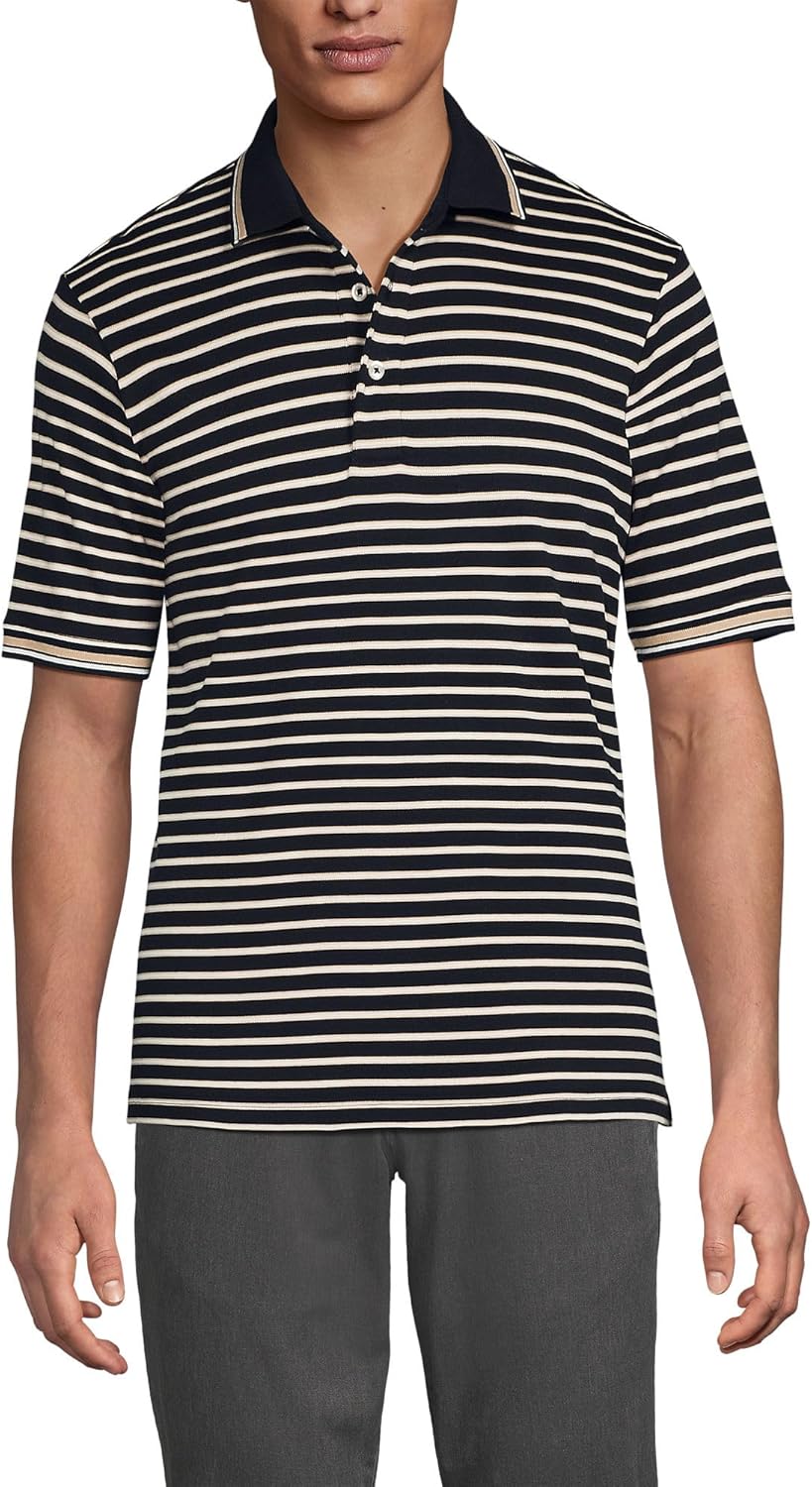 Men's Short Sleeve Supima Cotton Polo Shirt for All Occasions