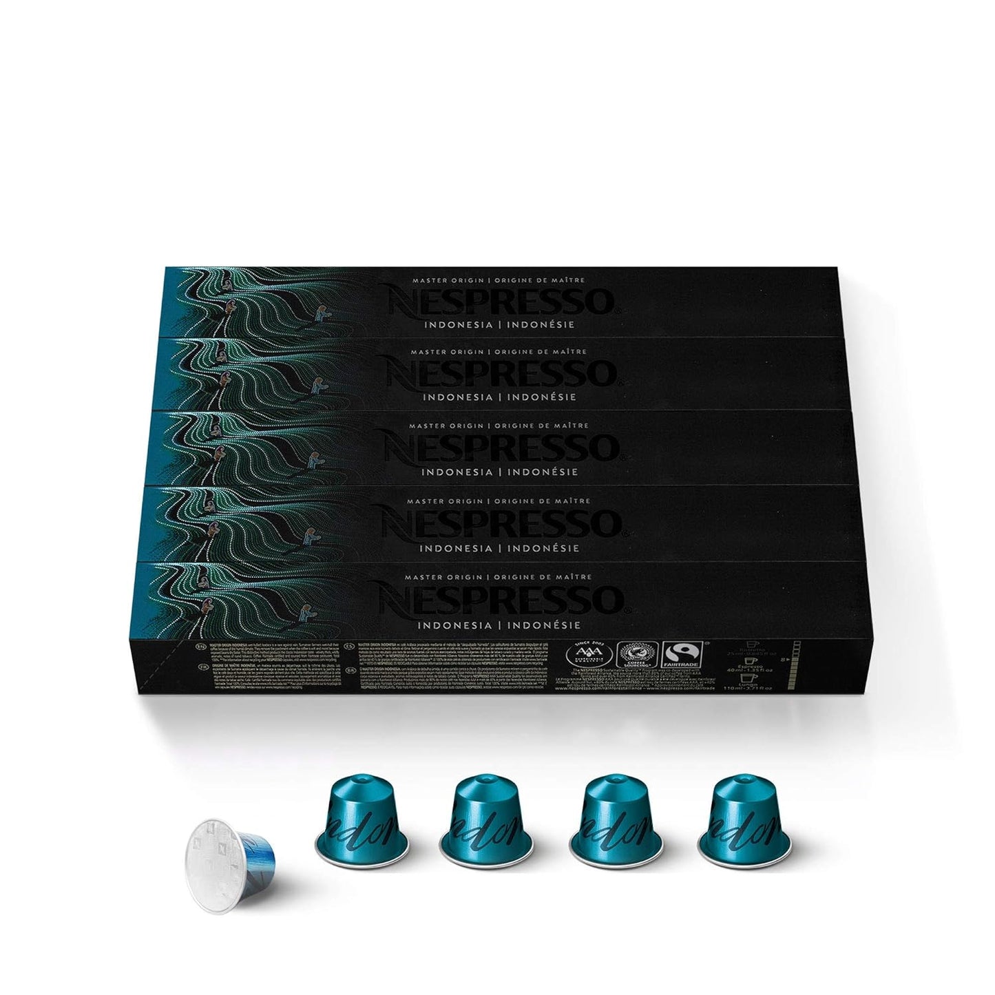 Nespresso Capsules Original Line Indonesia Master Origin Coffee Pods