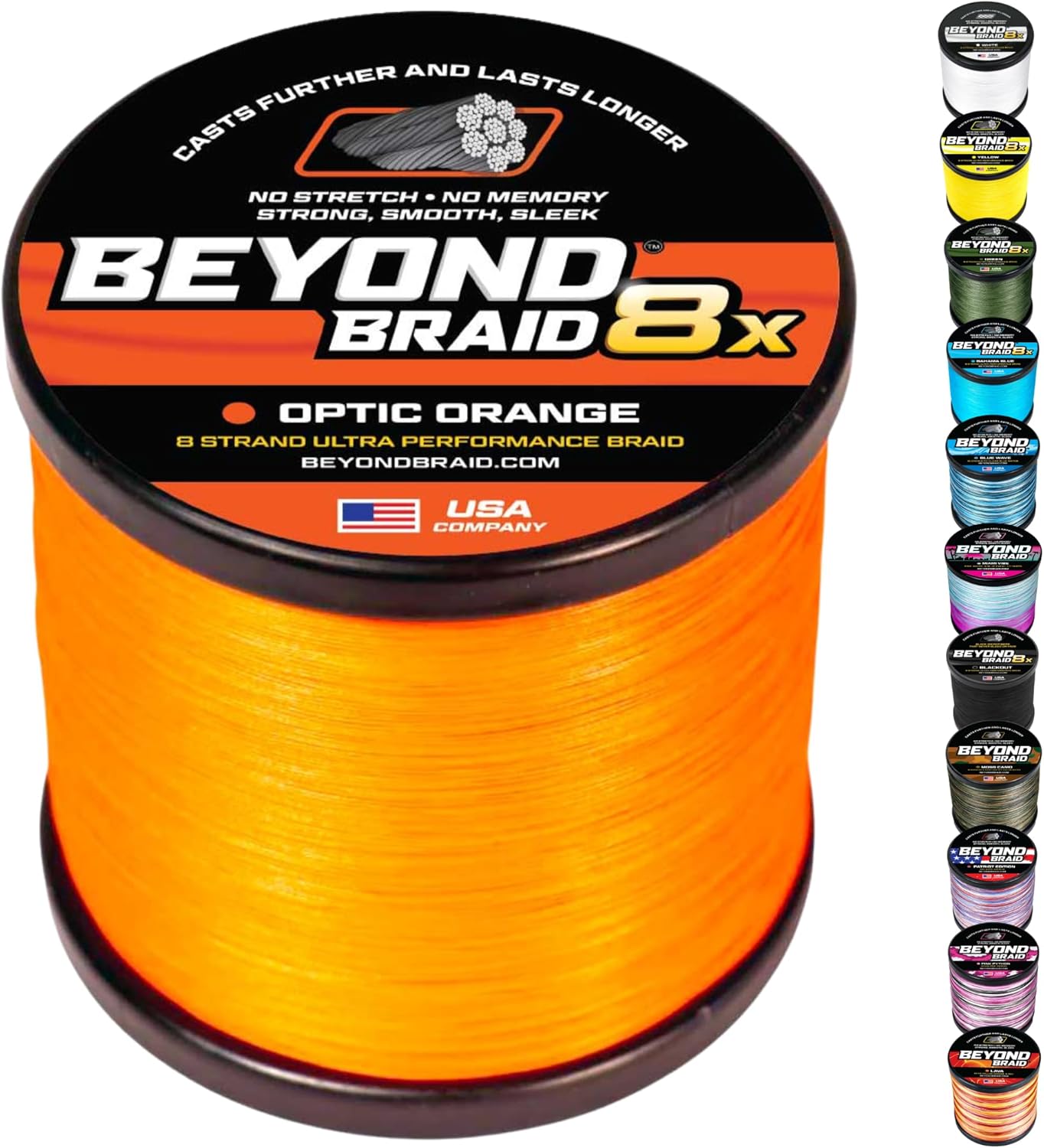 Beyond Braid Braided Fishing Line - Super Strong & Durable