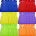48 Pcs Pinnies Scrimmage Vests Youth Mesh Practice Jerseys - Team Pack