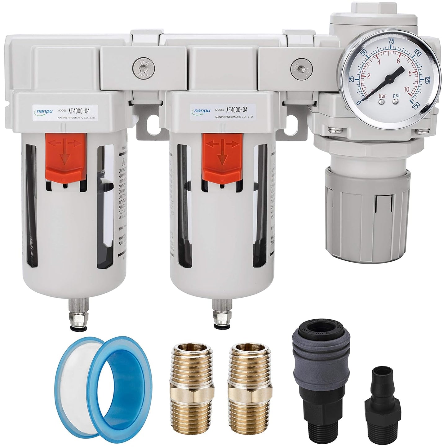 NANPU DFR-04 Air Drying System with Double Air Filters and Regulator
