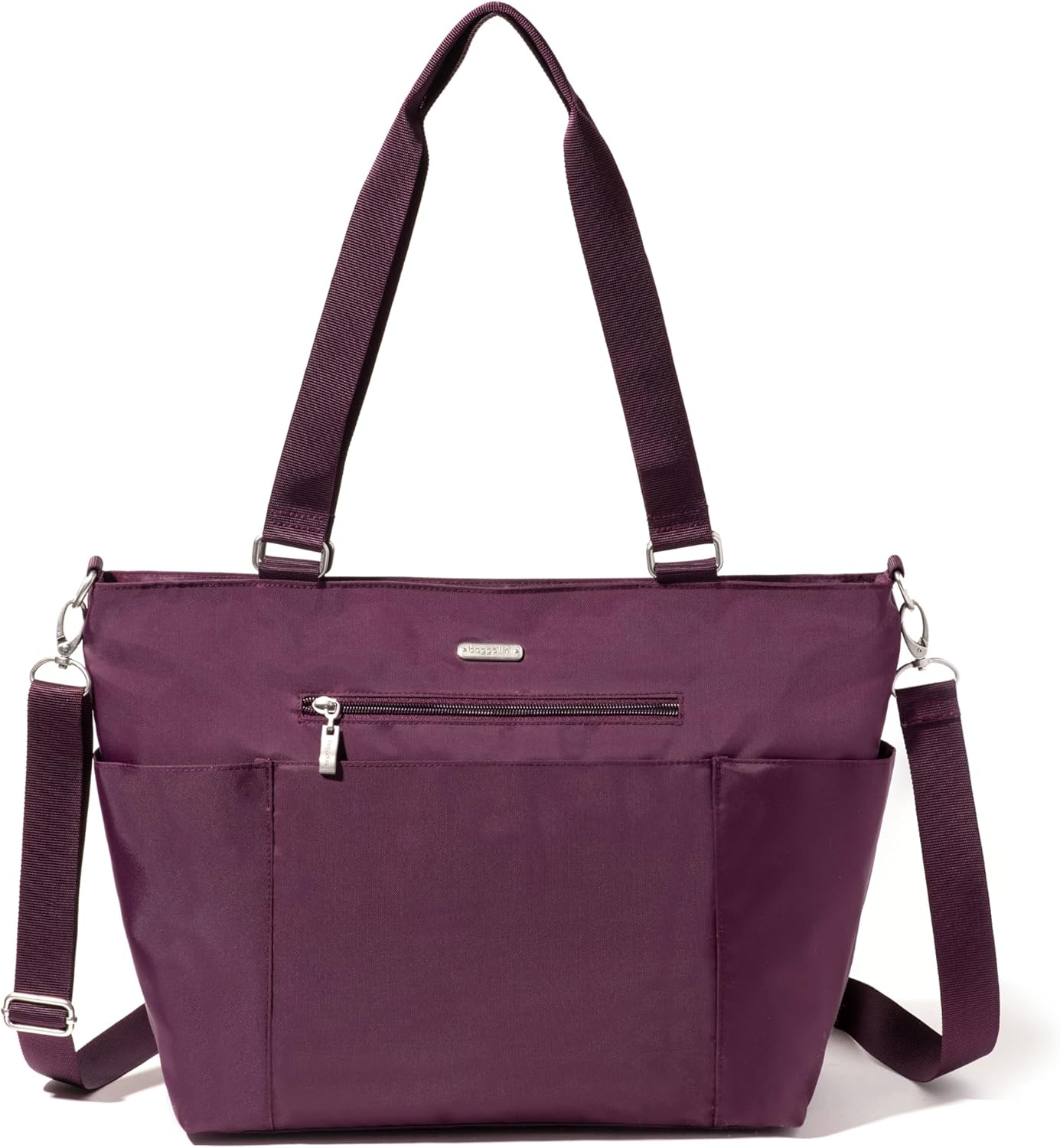 Baggallini Essential Laptop Tote - Lightweight Travel Bag for Women