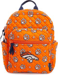 Vera Bradley Women's Cotton NFL Small Backpack - Compact Team Style