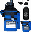 Iron Infidel Battle Bottle Half Gallon Insulated Water Bottle - 64 oz