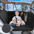 PU Leather Dog Car Seat Cover Back Seat Extender - Waterproof