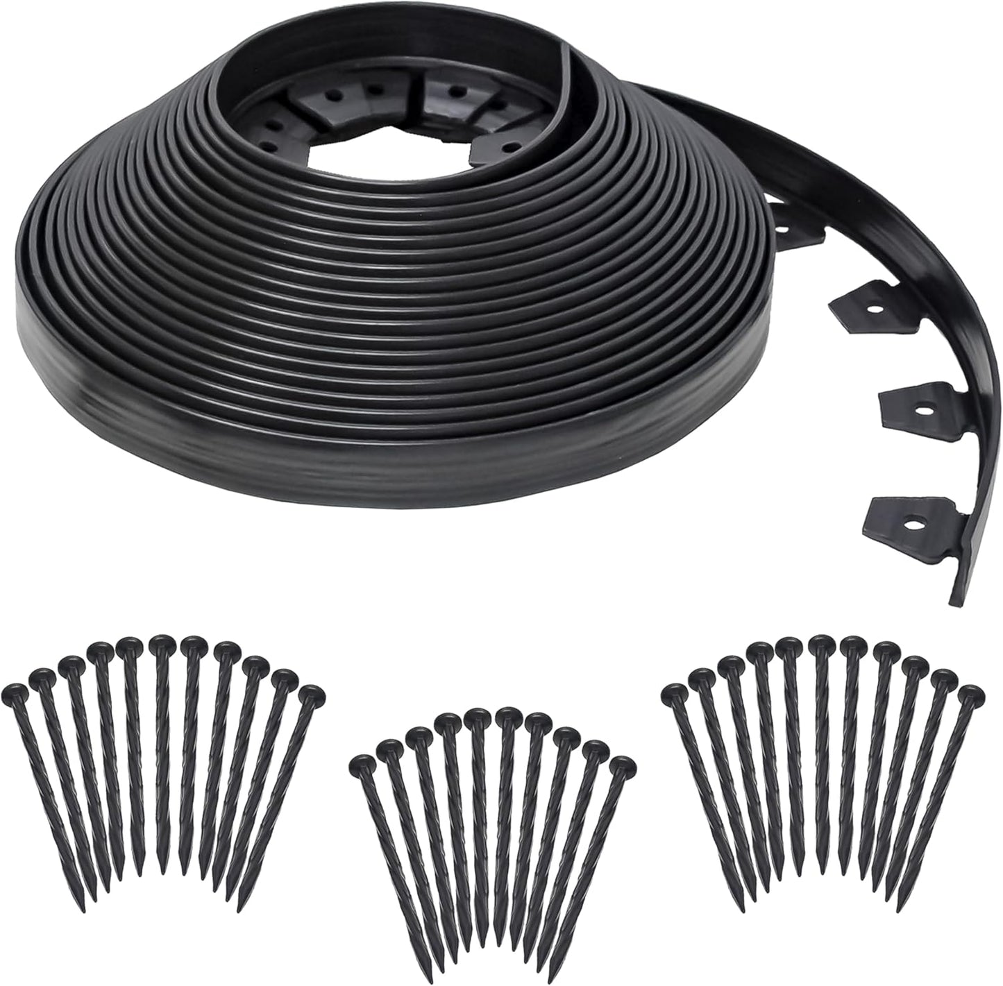 EasyFlex No-Dig Landscape Edging Kit for DIY Projects